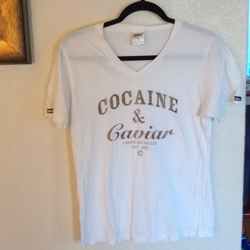 Crooks white tshirts
